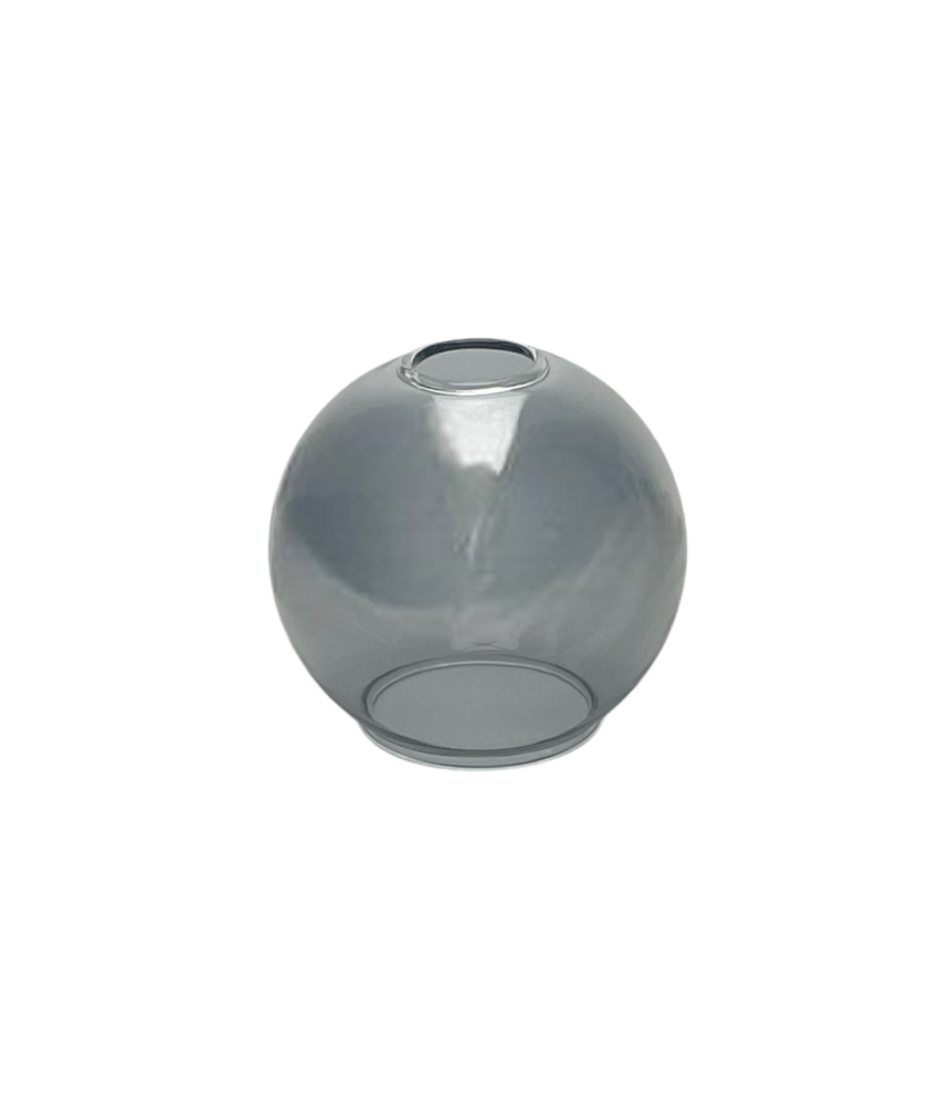 150mm Smoked Glass Globe Pendant Light Shade Modern & Functional